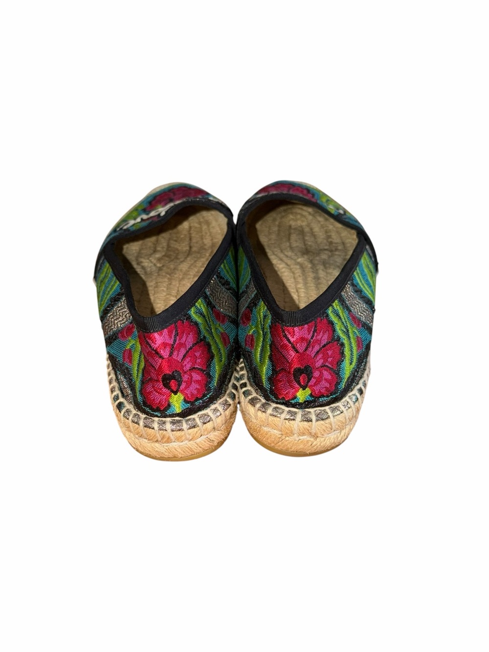 Gucci Shoes Blind For Love Pilar Espadrille Flats Women’s 40 (US 10) - Picture 4 of 8